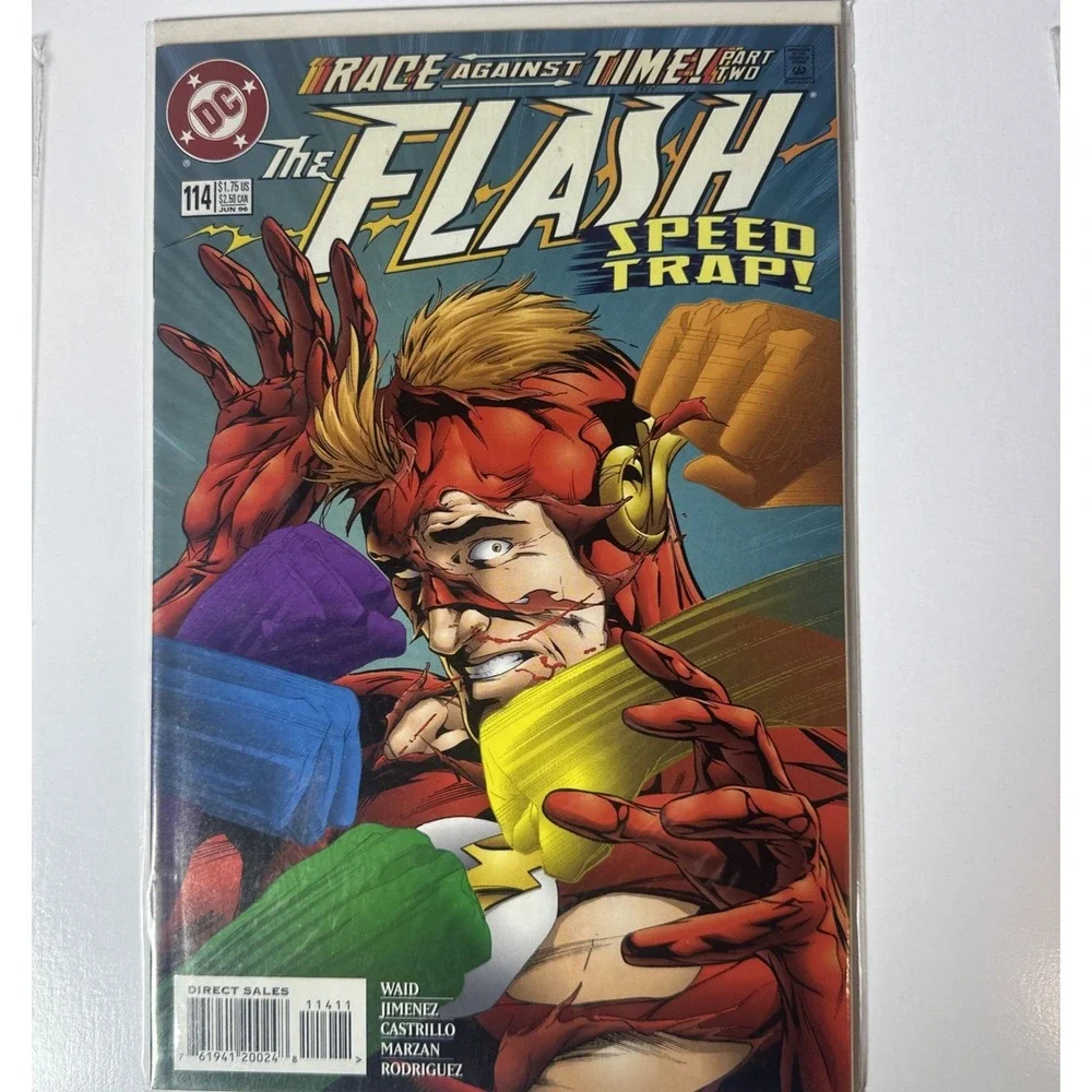 DC The Flash Comics Lot of 6 Issues 112 and 114-118 NM+ (E11)